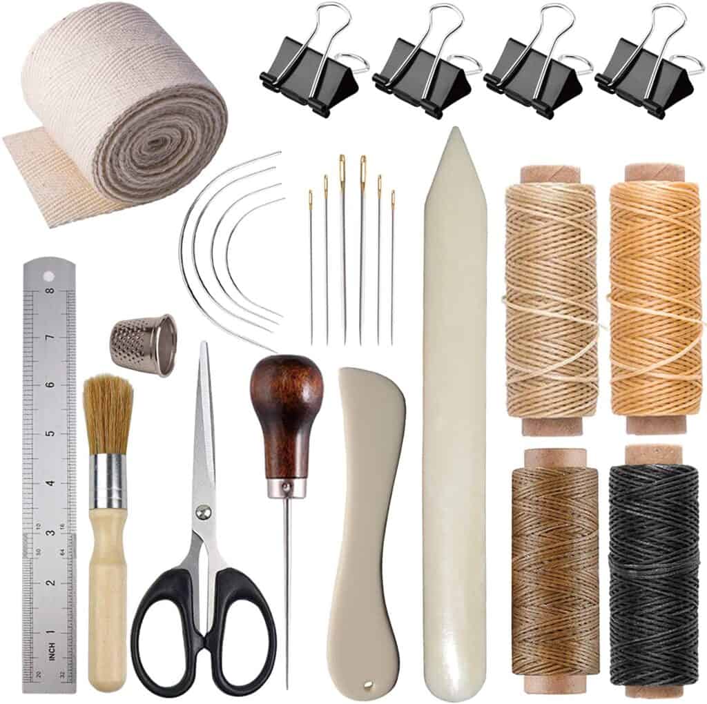 materials needed for book binding