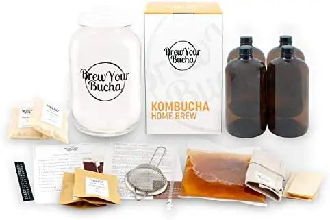 brew your bucha starter kit from amazon