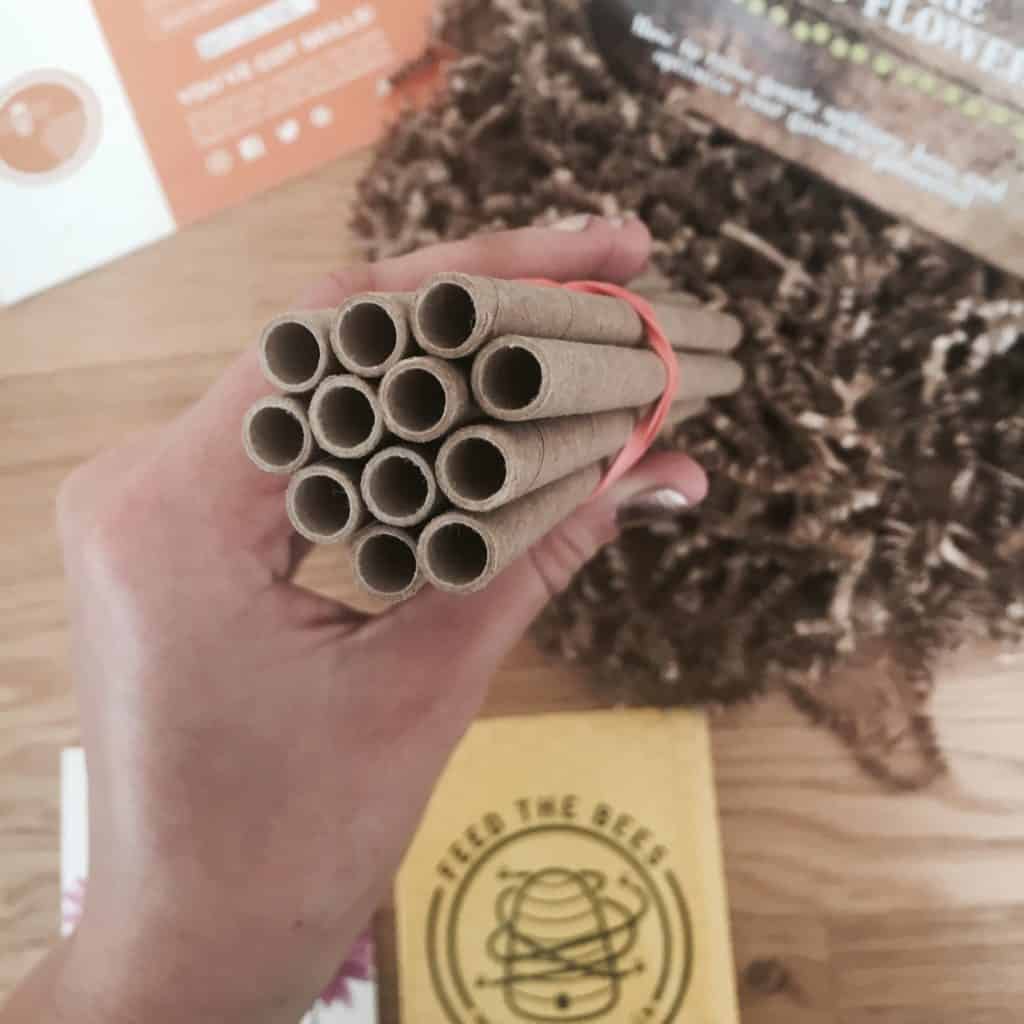 bundle of easy tear beekeeping tube