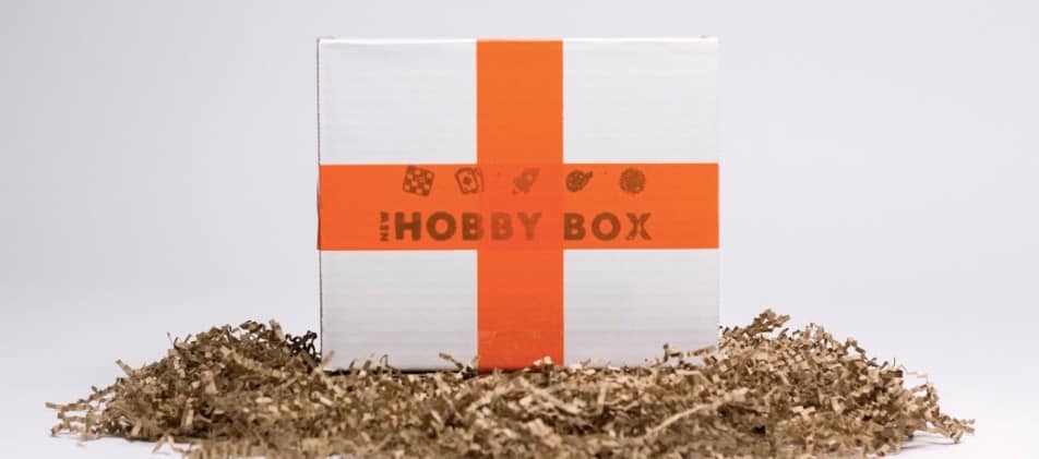 New Hobby Box on Crinkle Paper